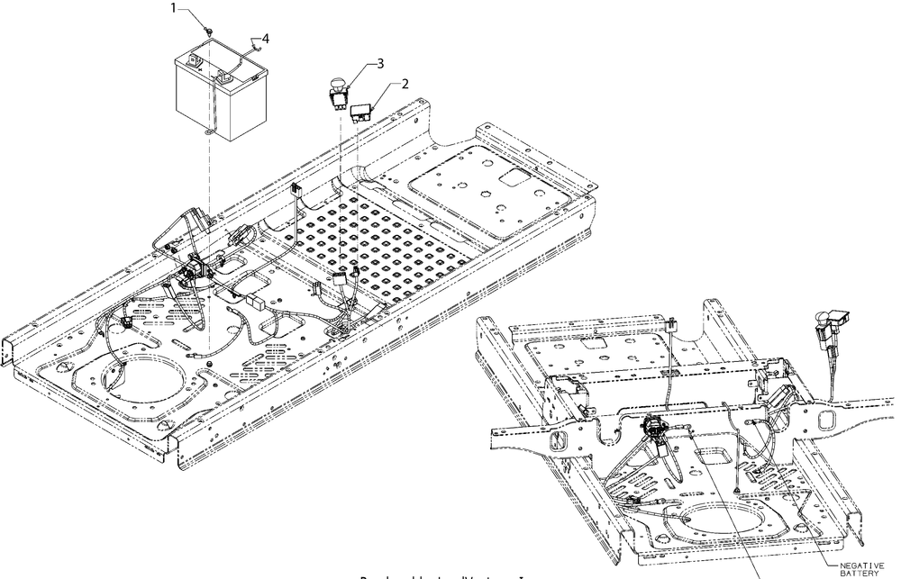 Hour Meter Diagram and Parts List for RZT-S50KH (17ARCBDQ056)(2017) Cub Cadet Lawn Tractor